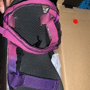 Purple Teva Sandals